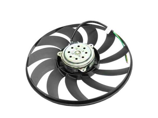 Audi Engine Cooling Fan Assembly - Driver Side 8E0959455L